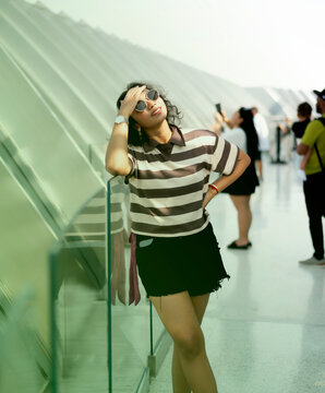 Fashion photoshoot At the Palm, Dubai.