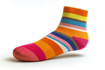 sock on white background