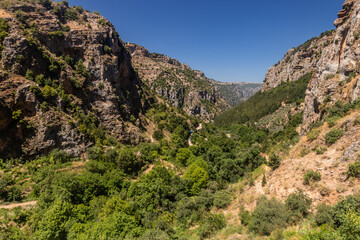 Fototapeta premium View of Qadisha valley, Lebanon