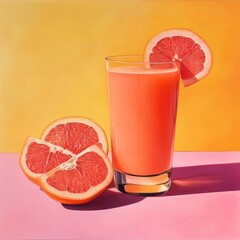 Blood orange beverage