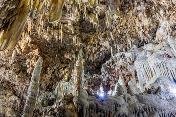 Qadisha Grotto cave in Qadisha valley, Lebanon