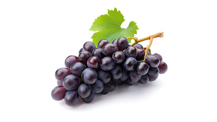 Fototapeta premium bunch of grapes isolated on white