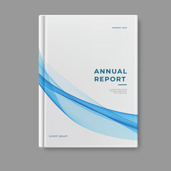 annual report template cover design