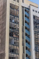 Building damaged by Beirut 2020 explosion, Lebanon