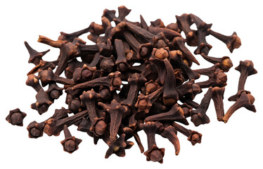 Obraz premium PNG Cloves spice food white background.