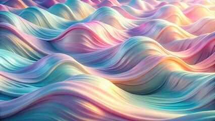 Depth of field abstract pastel wave background with soft textures