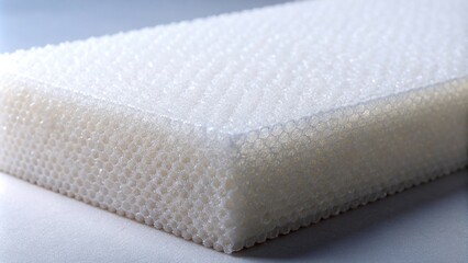 Depth of Field polymeric material with a foam structure