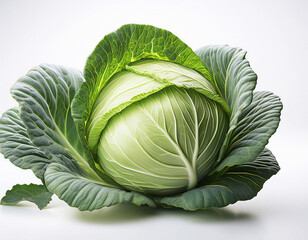 Fototapeta premium cabbage isolated on white