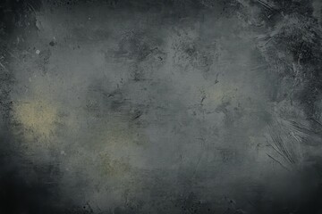 Obraz premium Dark gray grungy textured background for design overlays.