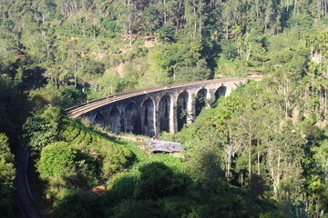 bridge in the mountains