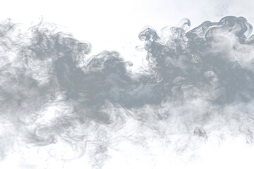 Obraz premium PNG The smoke person human head.