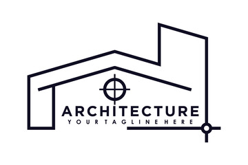 architectural design of buildings with a modern concept