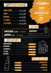 Naklejka premium Menu 4.eps