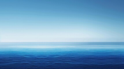 Obraz premium Tranquil Ocean Landscape