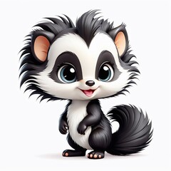 Fototapeta premium Stinktierbaby