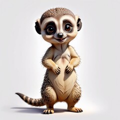 Obraz premium Erdmännchen Baby