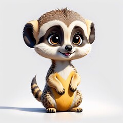 Obraz premium Erdmännchen Baby