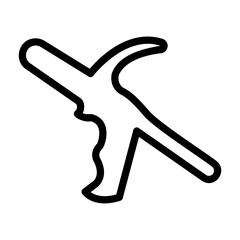 handle fencing Line Icon