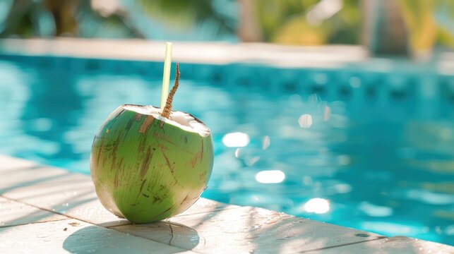 Coconut by the Pool