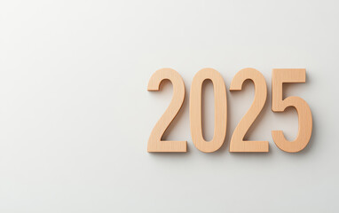 Business background of 2025 New Year theme
