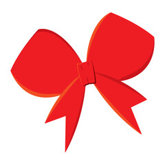 Colored present wrap ribbon icon Vector