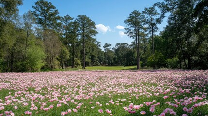 Blooming Pink Flowers Under Clear Blue Sky