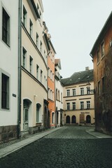 old street in the old town