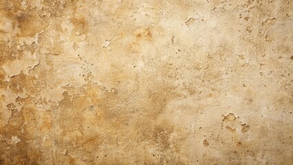 Dirty and worn beige concrete wall texture seen from above
