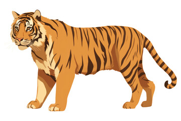 Fototapeta premium PNG Tiger wildlife tiger animal.