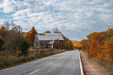 Beautiful Cape Breton Island and National Park in Nova Scotia, Canada