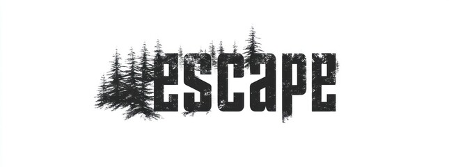 Obraz premium Escape into the Wilderness