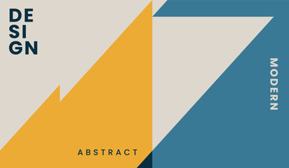 Modern minimalist abstract background design