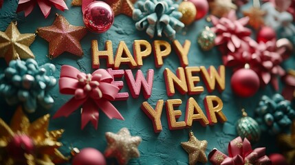 Feliz cumpleaños, concepto que nuevo año colorido y de felicidad.