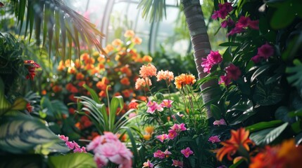Tropical Paradise Greenhouse