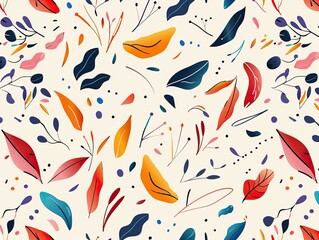 Fototapeta premium Abstract seamless pattern