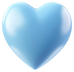 Fototapeta premium PNG Blue heart icon illustration texture valentine's.