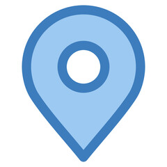 Pin Icon Element For Design