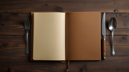 Menu Book on the Table