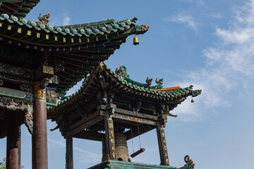 Fototapeta premium Traditional ancient architecture in Shanxi, China