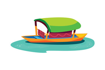 traditional houseboat for travel © Jeronimo Ramos
