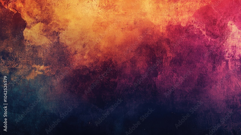 Poster abstract background design with vibrant colors and textures creating a visually striking and artisti