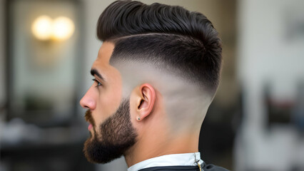 Modern Fade Haircut for Stylish Men