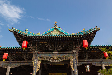 Fototapeta premium Traditional ancient architecture in Shanxi, China