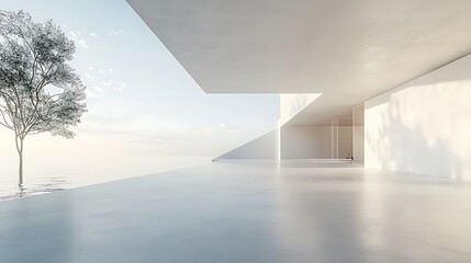 Modern Minimalist Architecture with a View