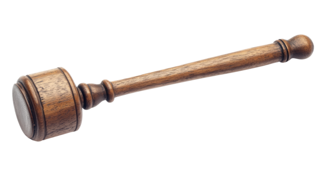 An antique brass wrench isolated on a white background, surrounded by old metal tools and a wooden plug, evoking the essence of classic car engine equipment