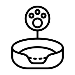 Pet Bed Icon