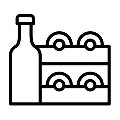 Wine Rack Icon