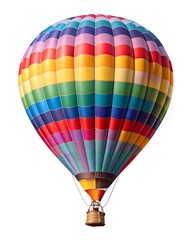 Naklejka premium hot air balloon isolated