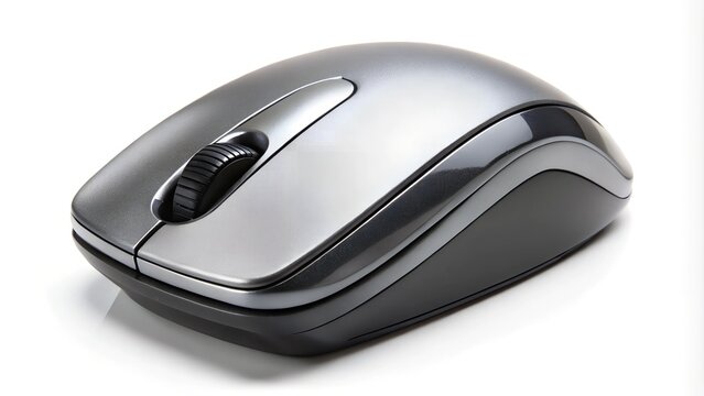 black mouse isolated