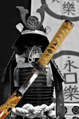 日本刀と甲冑